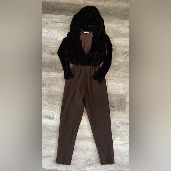 Donna Karan New York Bergdorf Goodman Velvet Cape Jacket Dress Pants Jumpsuit